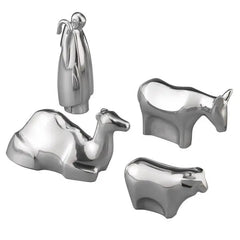 Nativity - Shepherd and Animals Nambé figurine set