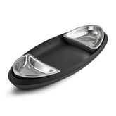 Noir Condiment Tray Nambé