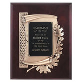 Oak Leaf Plaque Crystal House