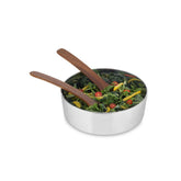 Oblong Nest Salad Bowl w/ Servers Nambé