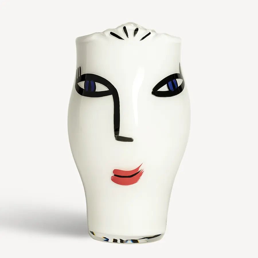 Open Minds Vase, White Kosta Boda