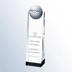 OPTICAL CRYSTAL GOLF BALL TOWER Crystal House - Prism