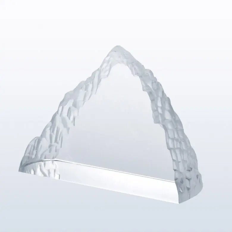 PEAK ICEBERG (FROSTED EDGE) Crystal House - Prism