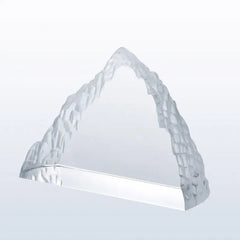 PEAK ICEBERG (FROSTED EDGE) Crystal House - Prism