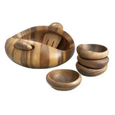 Pebble 7-Piece Salad Set Nambé