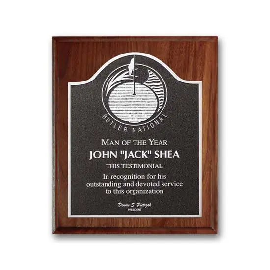 Photocast Plaque - Walnut Cove Edge Crystal House