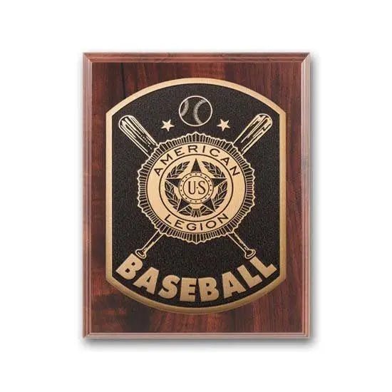 Photocast Plaque - Walnut Finish Crystal House