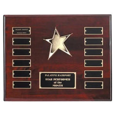 Rising Star - black brass Crystal House