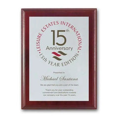 Screenprint Aluminum - Mahogany Crystal House