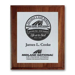 Screenprint Aluminum - Walnut Cove Edge Crystal House
