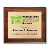 Screenprint Brass - Walnut Cove Edge Crystal House