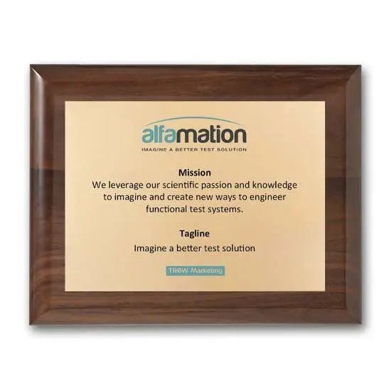 Screenprint Brass - Walnut Piano Finish Crystal House