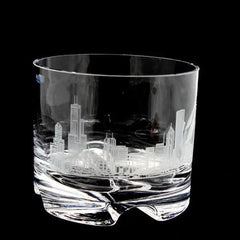 Sculptra Bowl With Custom Engraving featuring city skyline design
