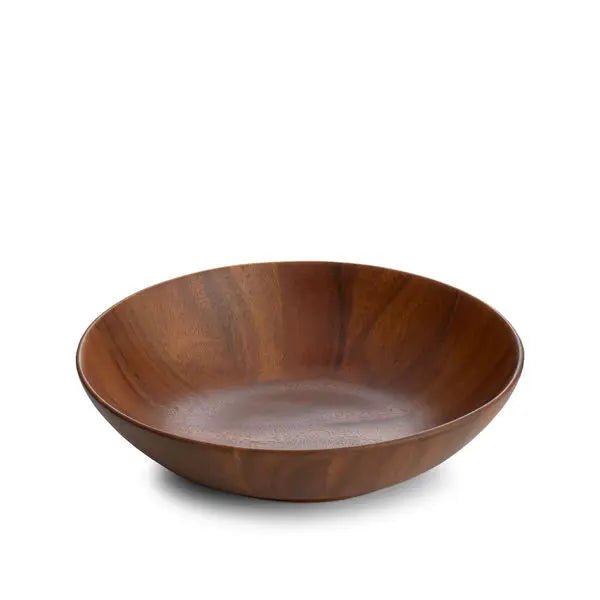 Skye Wood Individual Salad Bowl by Nambé for Elegant Dining