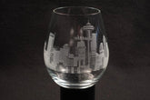 Skyline Stemless Wine Glass Crystal House