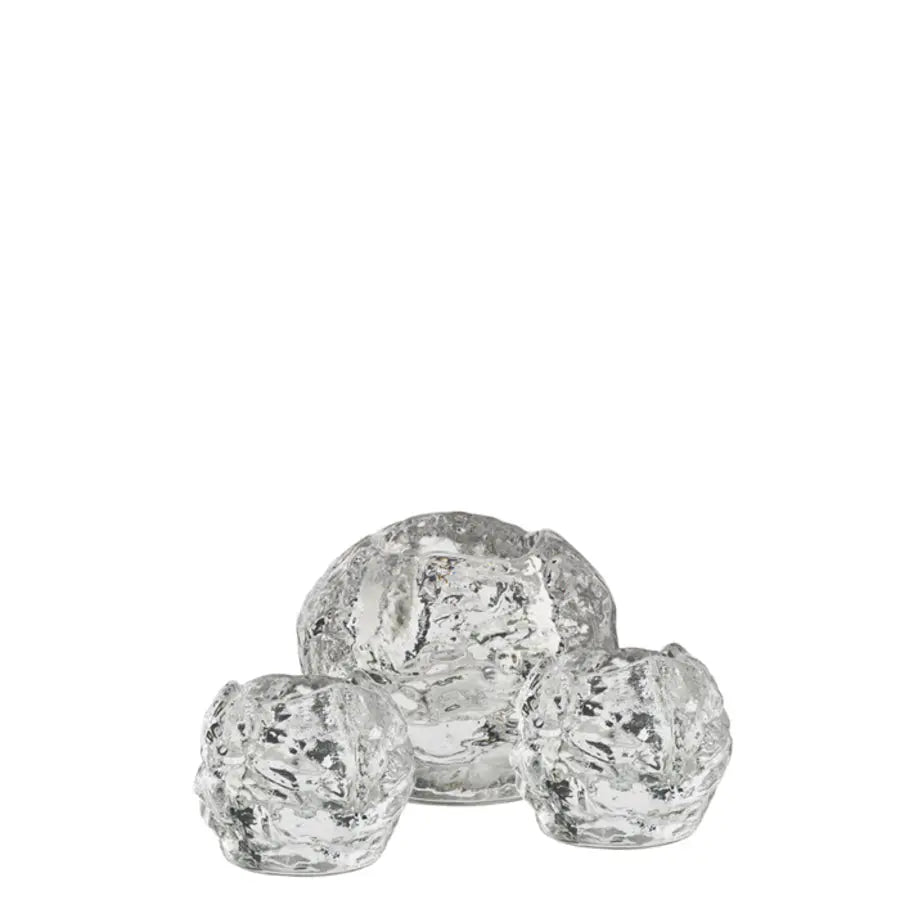 Snowball Votive Set by Ann Wärff Kosta Boda