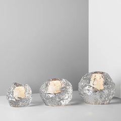 Snowball Votive Set by Ann Wärff Kosta Boda