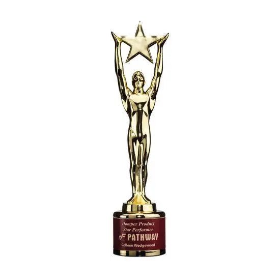 Star Achievement Imperial 14 ½" Crystal House