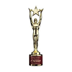 Star Achievement Imperial 14 ½" Crystal House