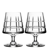 Street Cognac - Set of 2 Orrefors