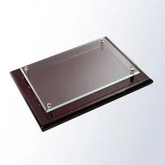 SUPERIOR PIANO FINISH WALL PLAQUE Crystal House - Prism