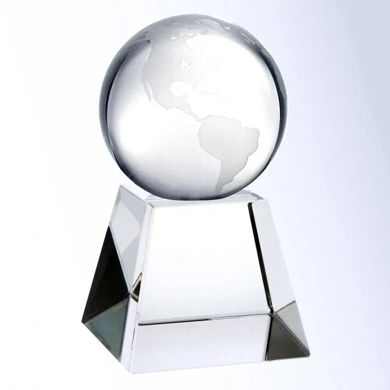 TOP OF THE WORLD GLOBE Crystal House - Prism