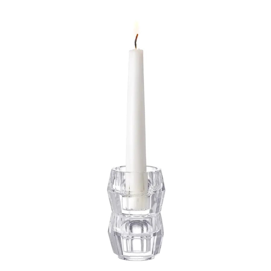 Totem Harmony Candlestick (clear, pair) Orrefors