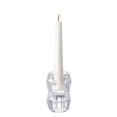 Totem Harmony Candlestick (clear, pair) Orrefors