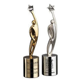 Triumph Award on Cylinder Base Crystal House