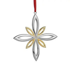 Two-Tone Star Ornament Nambé
