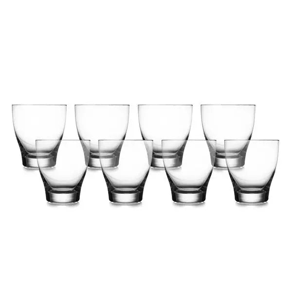 Vie Double Old Fashioned Glasses set of 8 by Nambé