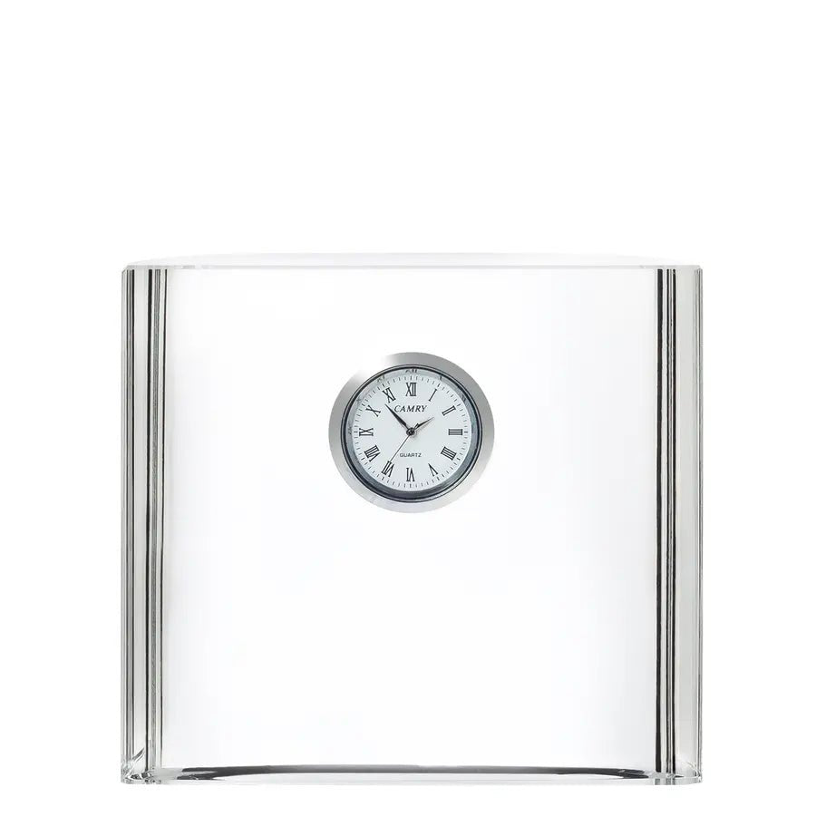 Vision Clocks Square Desk Clock Crystal House