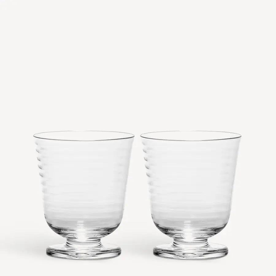 Viva All Purpose Glass 2PK by Matti Klenell Kosta Boda