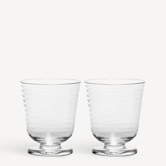 Viva All Purpose Glass 2PK by Matti Klenell Kosta Boda