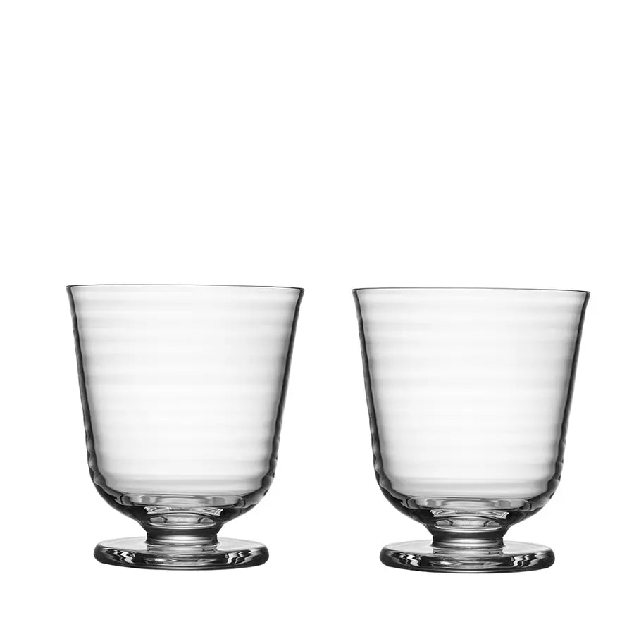 Viva All Purpose Glass 2PK by Matti Klenell Kosta Boda
