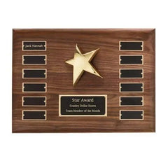 Walnut Perpetual Star Crystal House