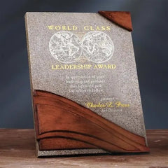 Wave Plaque Crystal House
