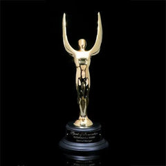 Winged Achievement on Ebony Crystal House