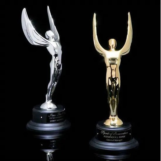 Winged Achievement on Ebony Crystal House