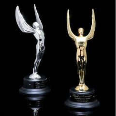 Winged Achievement on Ebony Crystal House