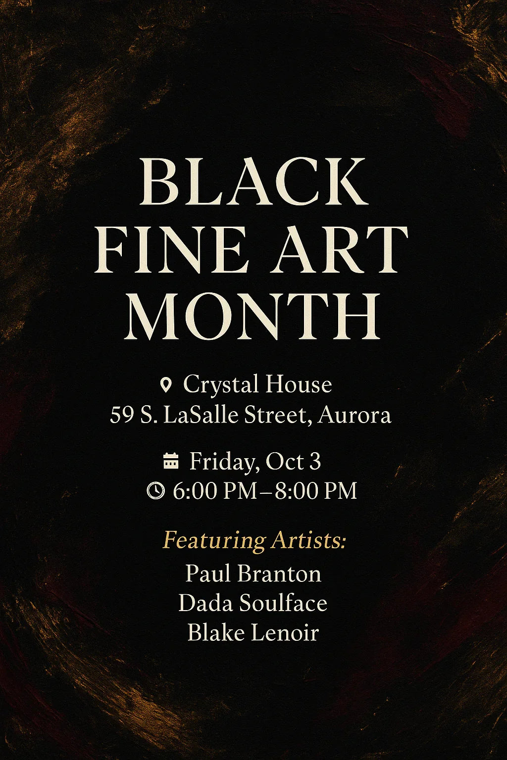 🖤 Crystal House Celebrates Black Fine Art Month - Crystal House