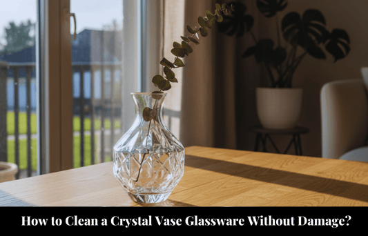 How to Clean a Crystal Vase Glassware Without Damage? - Crystal House