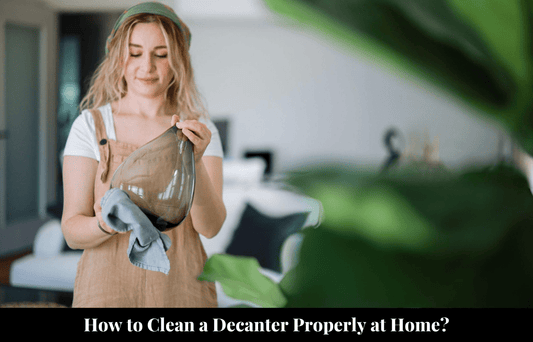How to Clean a Decanter Properly at Home? - Crystal House