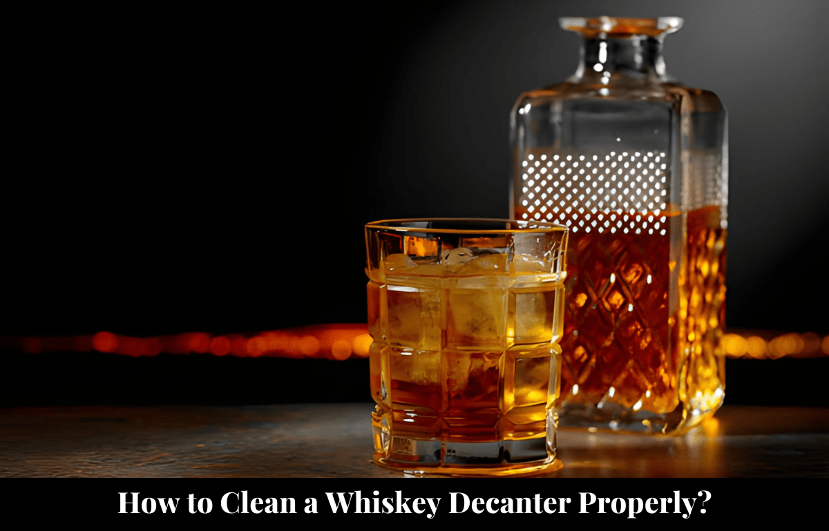 How to Clean a Whiskey Decanter Properly? - Crystal House
