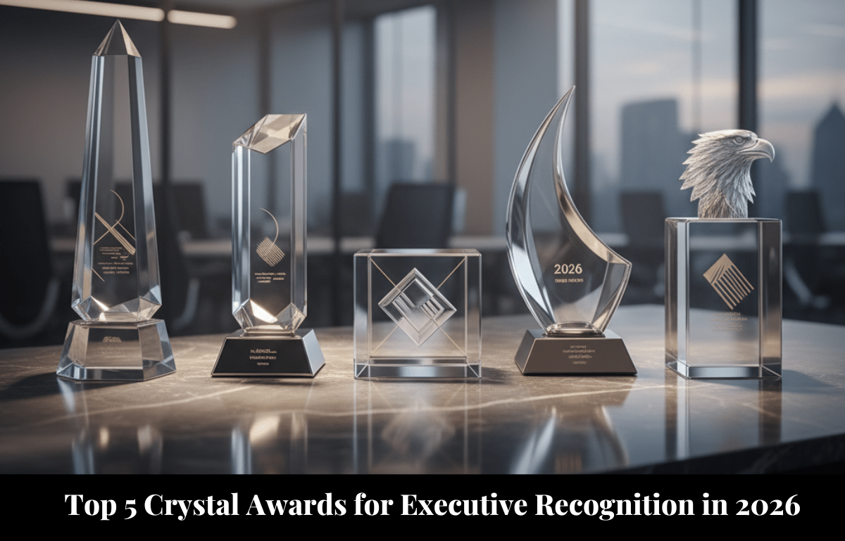 Top 5 Crystal Awards for Executive Recognition in 2026 - Crystal House