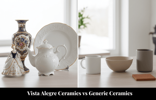 Vista Alegre Ceramics vs Generic Ceramics: Why Brand Matters - Crystal House