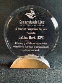 Premium Glass Trophy Awards