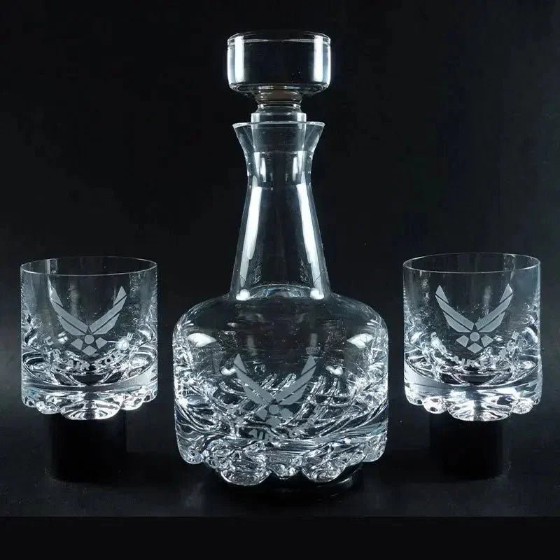 Crystal House - Drinkware /  Decanter Set - Crystal House