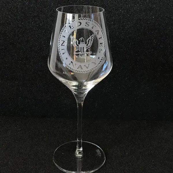 Military - Wine Glasses - Crystal House