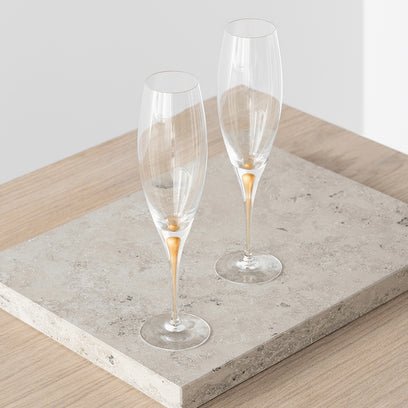 Orrefors -Intermezzo Gold - Crystal House